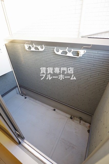 バルコニー　広いバルコニーです！