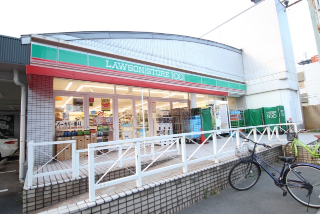 コンビニ　ローソンストア100 守山店（コンビニ）まで300m