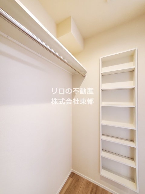 収納　大型ウォークインでたっぷり収納♪
