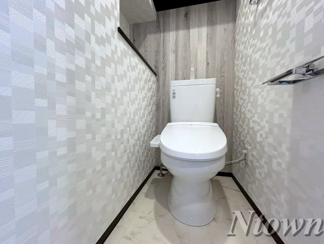 トイレ　ゆったりとした空間のトイレです