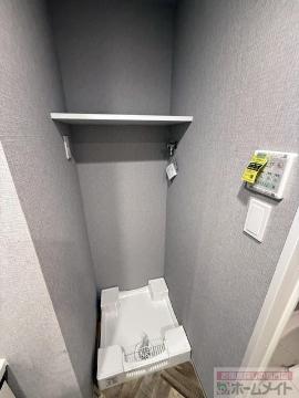 眺望　洗濯機置場