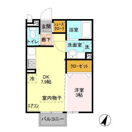 ボンヌ ジュルネの間取り写真