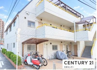建物外観　ニューホワイトマンションの外観