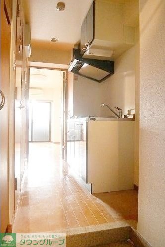 ルーブル上池台弐番館の玄関写真