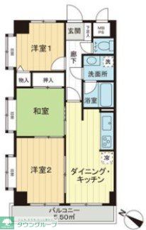 ライオンズマンション大宮桜木町の間取り写真