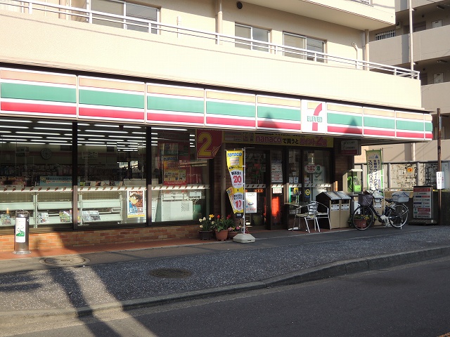 コンビニ　セブンイレブン「綱島西店」（コンビニ）まで398m