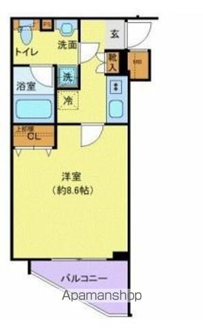 京王井の頭線 高井戸駅 徒歩6分 5階建 築3年の間取り写真