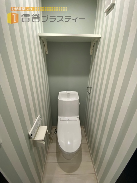 北総線 矢切駅 徒歩13分 2階建 築3年のトイレ写真
