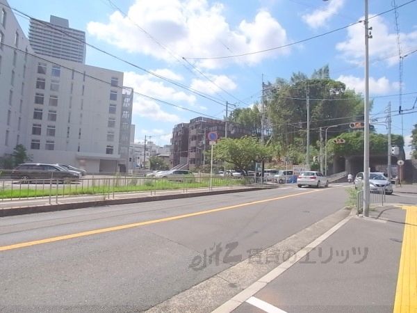眺望　前面道路