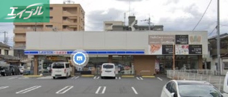 コンビニ　ローソン岡山福富中店（コンビニ）まで63m