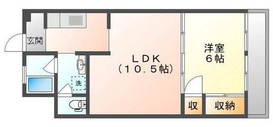 メゾン小松の間取り写真
