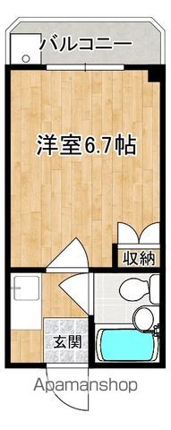 コーポ諏訪の間取り写真