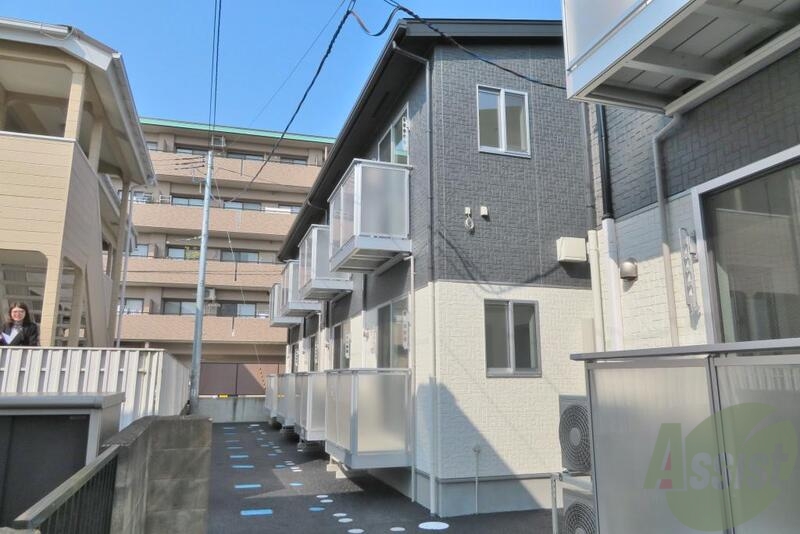 建物外観　仙台市若林区西新丁「サムズアップ１」