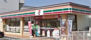 コンビニ　セブン‐イレブン 市川田尻１丁目店（コンビニ）まで458m