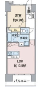 スリーアイランドタワー星ヶ丘の間取り写真