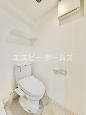 都電荒川線 西ケ原四丁目駅 徒歩5分 15階建 築7年のトイレ写真