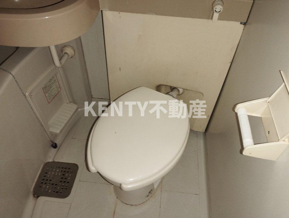 トイレ　ゆったりとした空間のトイレです