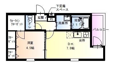 フジパレス出屋敷II番館の間取り写真