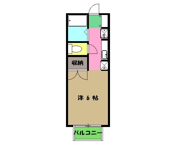 セジュールエイの間取り写真
