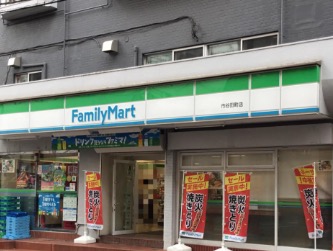 コンビニ　ファミリーマート市谷田町店（コンビニ）まで100m