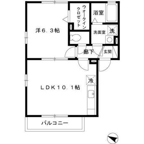 善福寺プロヴァンスの間取り写真