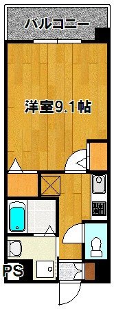 フォース三条の間取り写真