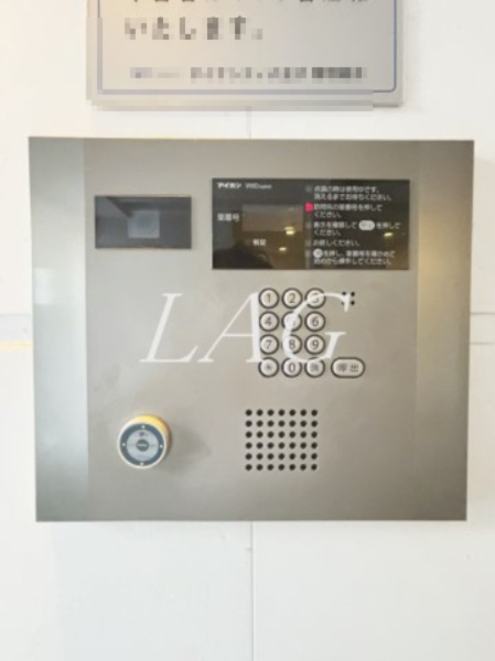セキュリティ　オートロックです。