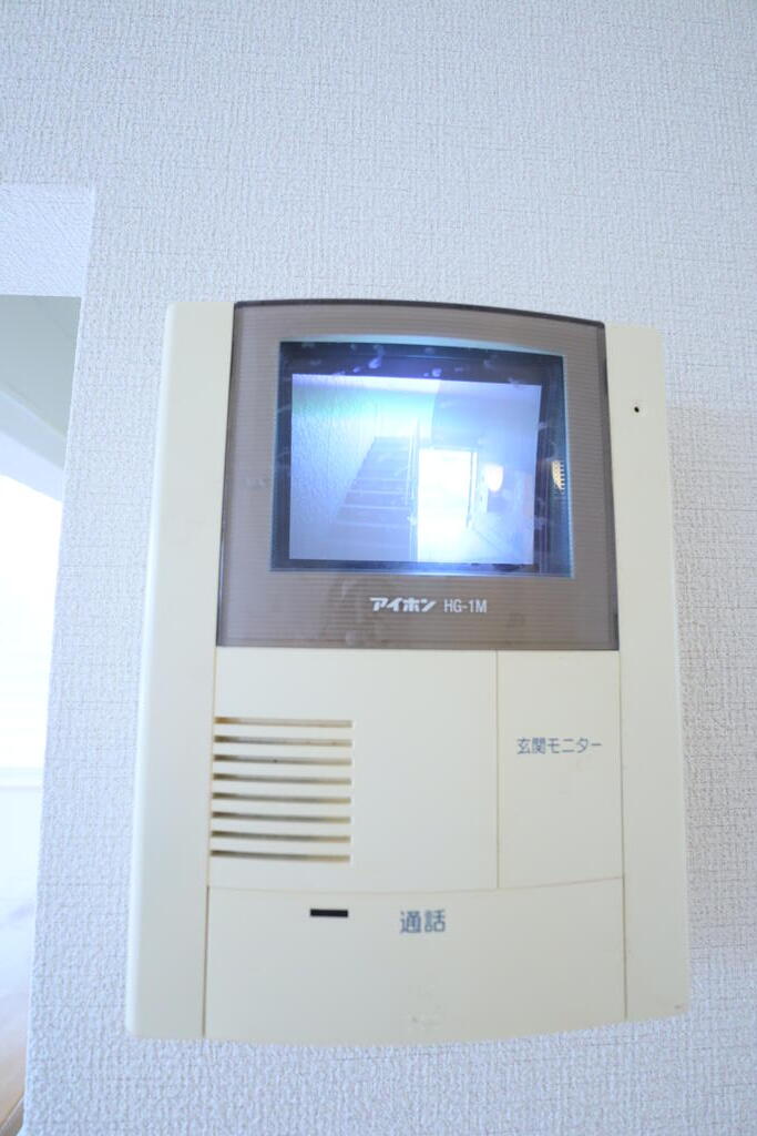 セキュリティ　訪問者が確認出来て安心です