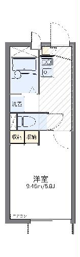 レオパレスセリブレートIVの間取り