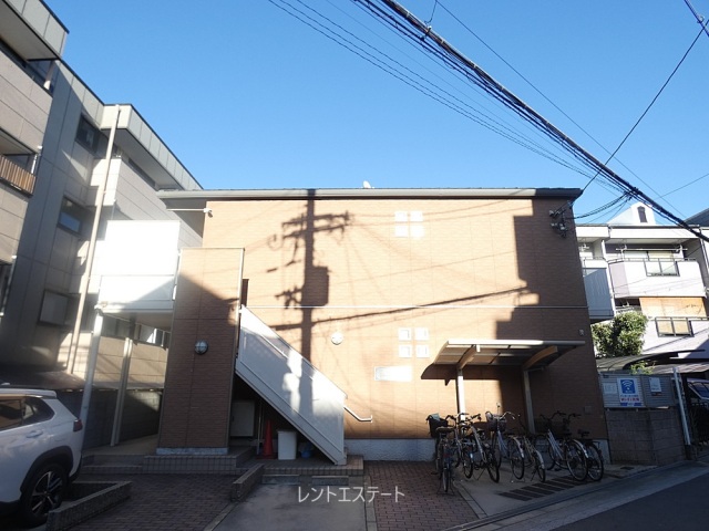大阪市住吉区東粉浜のマンションの建物外観