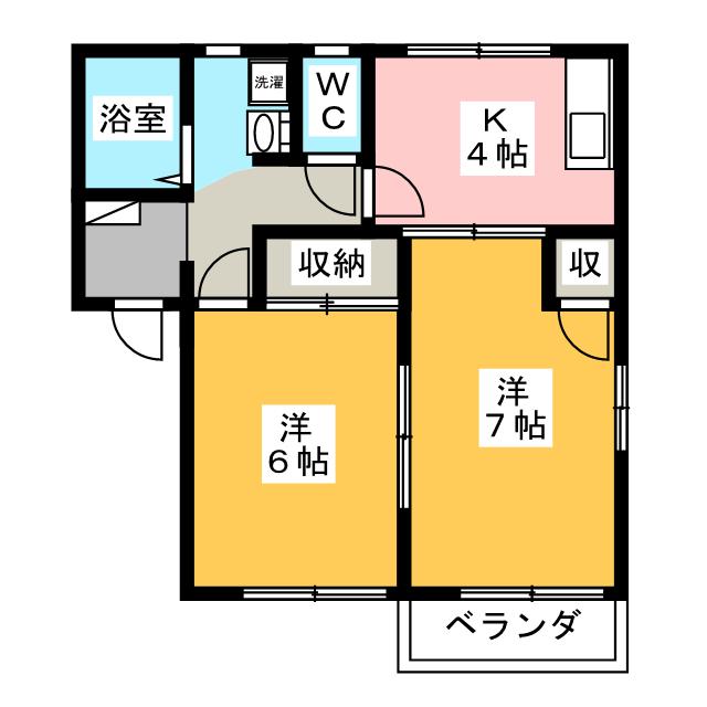 フレグランスマルコIの間取り