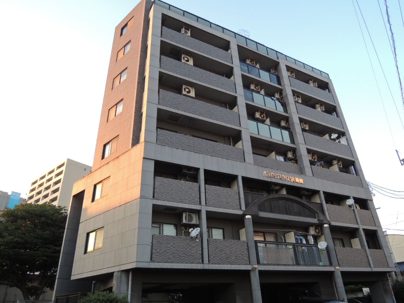 パンルネックスクリスタル箱崎の建物外観
