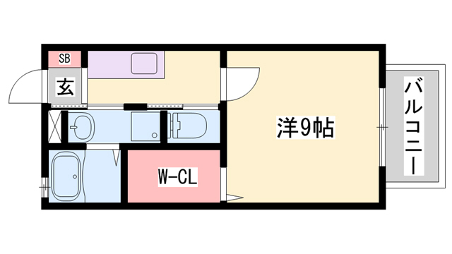 コンフォートテクノIIIの間取り