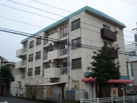 名古屋市中川区柳瀬町のマンションの建物外観