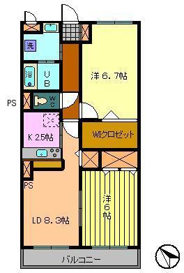 フォーシーズンＩの間取り