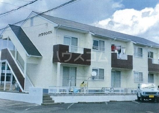 掛川市宮脇のアパートの建物外観