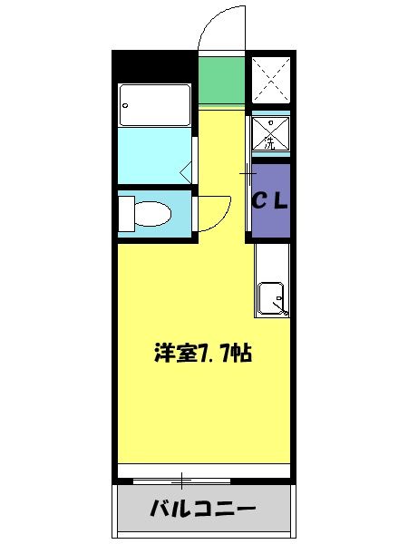 バーン万の間取り