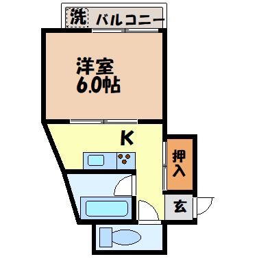 サンコーポフェニックスの間取り