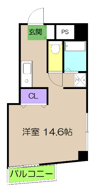 開成ビルの間取り