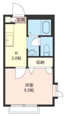 ポラーノ都立大の間取り