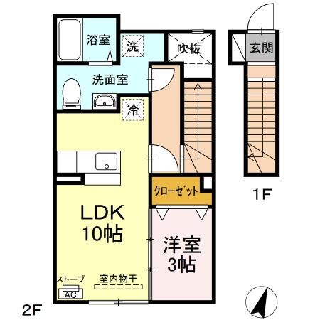 ルグラン造道の間取り