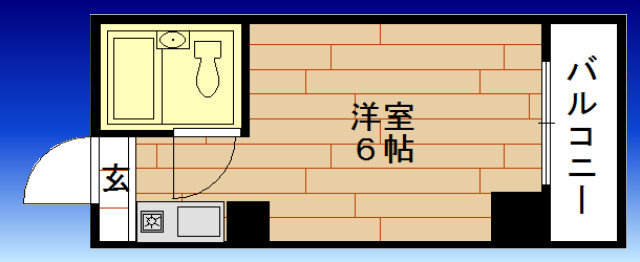 大阪市此花区梅香のマンションの間取り