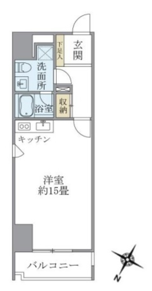 アーノンブライト一番町の間取り