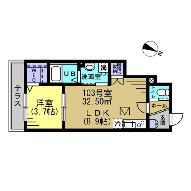 【ハレレア南柏の間取り】