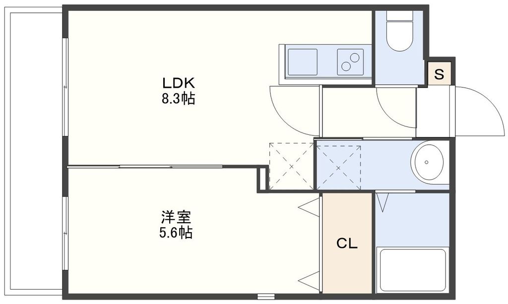 ファースト・ステージ戸町の間取り