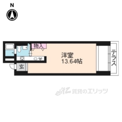 レジデンシャル四条蟷螂山の間取り