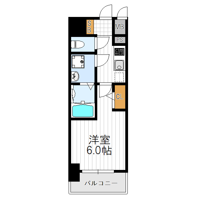 エスリード長居公園ＰＡＲＫ　ＡＶＥＮＵＥの間取り