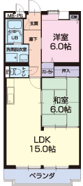 Ｌｉｍｐｉａ高峯の間取り