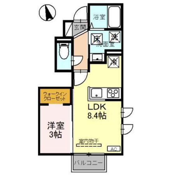 パチオーリ五福末広町の間取り