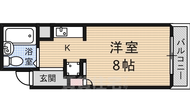 長谷川マンションの間取り